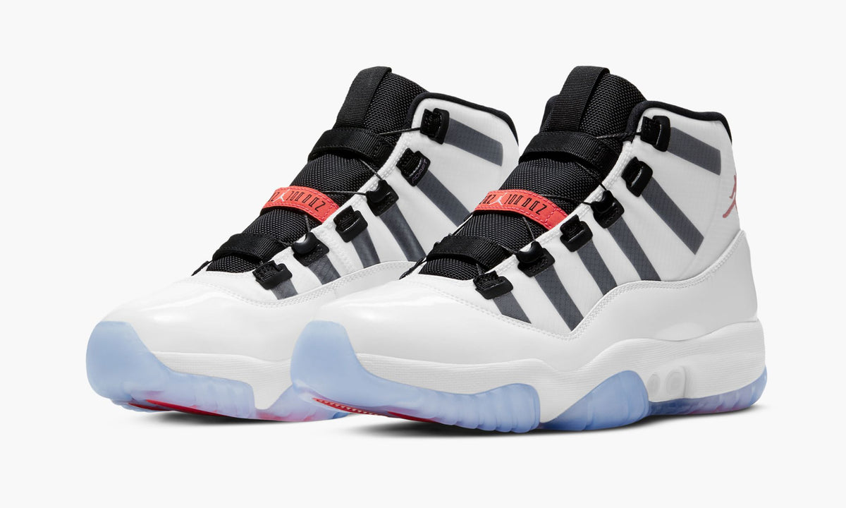 Air Jordan 11 Adapt "White" - Angle View 3