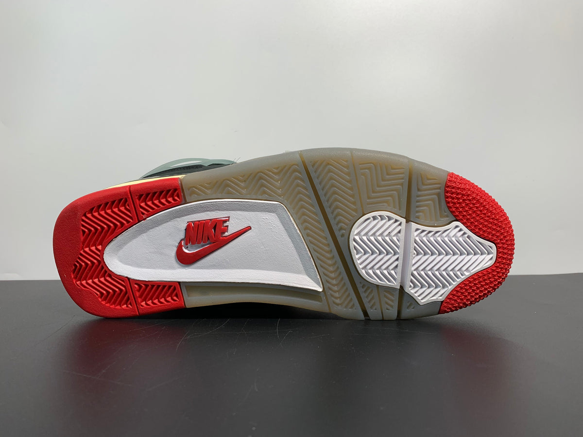 OFF-WHITE x Air Jordan 4 “Bred” CV9388-001 - Angle View 7