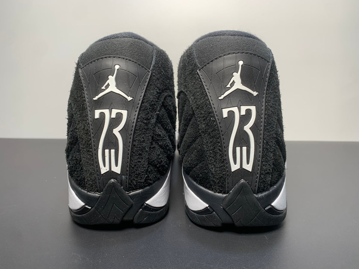 Air Jordan 14 “Black White University Red”487471-016 - Angle View 8