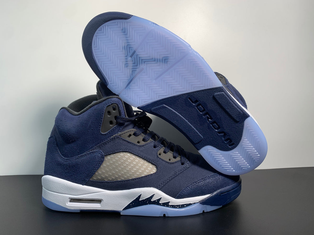 Air Jordan 5 “Midnight Navy”FD6812-400 - Angle View 8