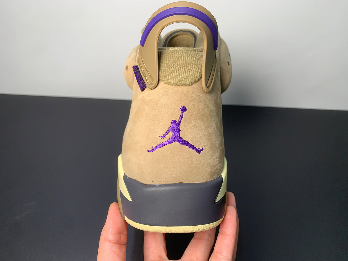 Air Jordan 6 WMNS GORE-TEX “Brown Kelp” FD1643-300 - Angle View 6
