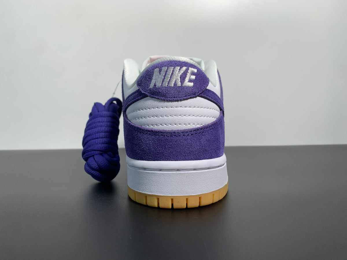 Nike SB Dunk Low “Purple Suede” Pro ISO Orange Label Court Purple Gum DV5464-500 - View 8