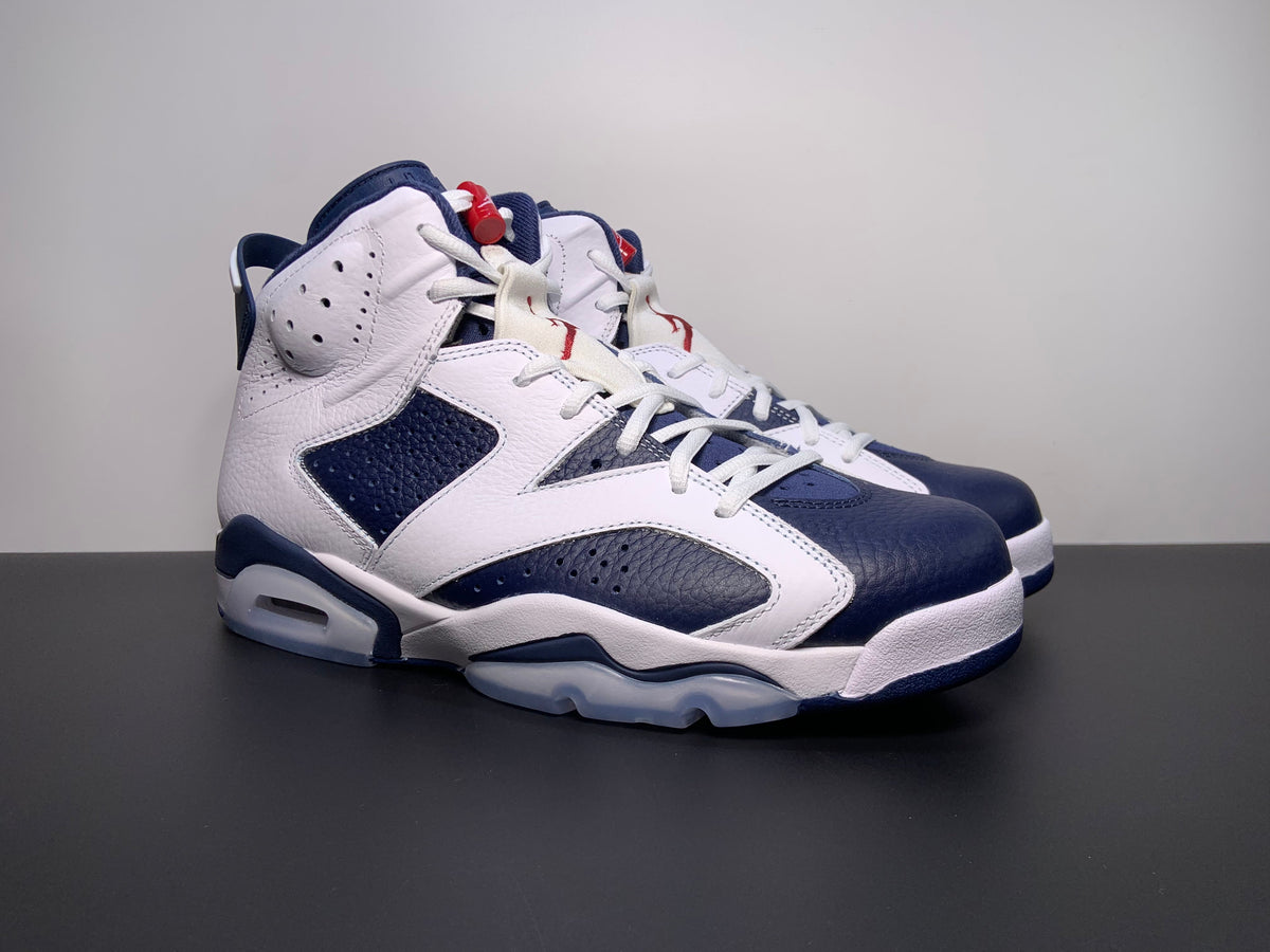 2024’s Air Jordan 6 “Olympic” Retro Is True To The 2000 Original CT8529-164 - Angle View 6