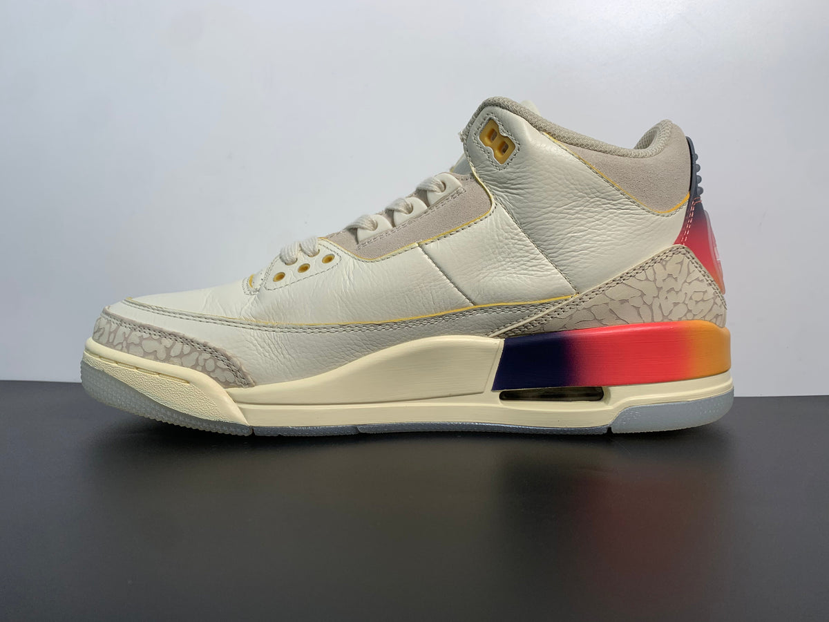 Air Jordan 3 Retro SP x J Balvin ‘Medelln Sunset’  FN0344-901 - Angle View 9