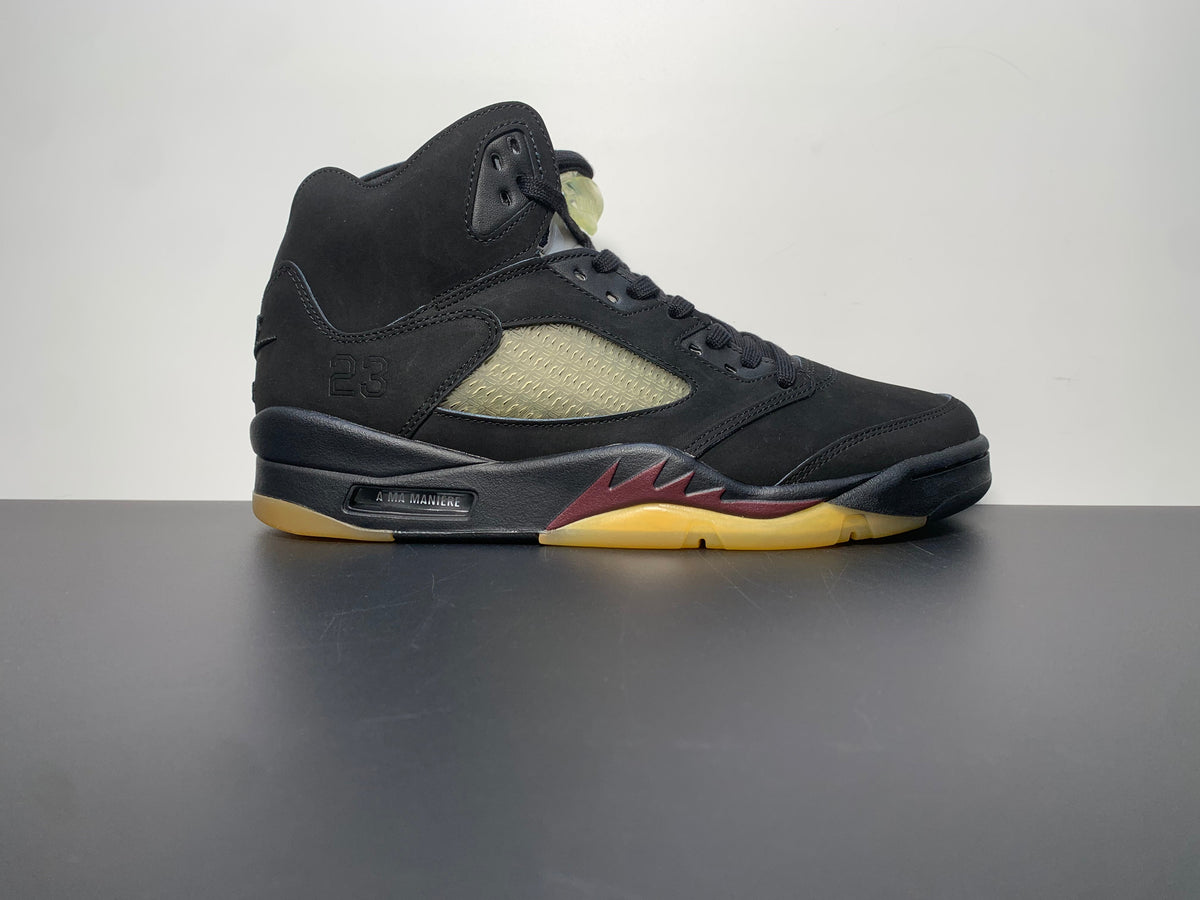 A Ma Maniére x Air Jordan 5 “Black” FD1330-001 - Main View