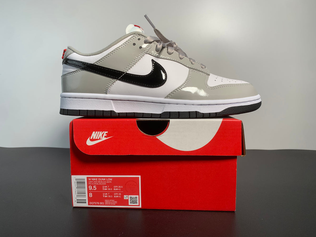 Wmns Dunk Low 'Light Iron Ore Black'  DQ7576-001 - View 7