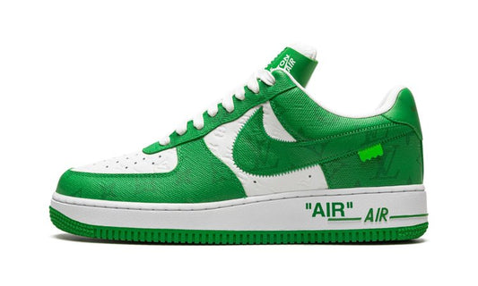 LOUIS VUITTON AIR FORCE 1 LOW "Virgil Abloh - White/Green" - Main View