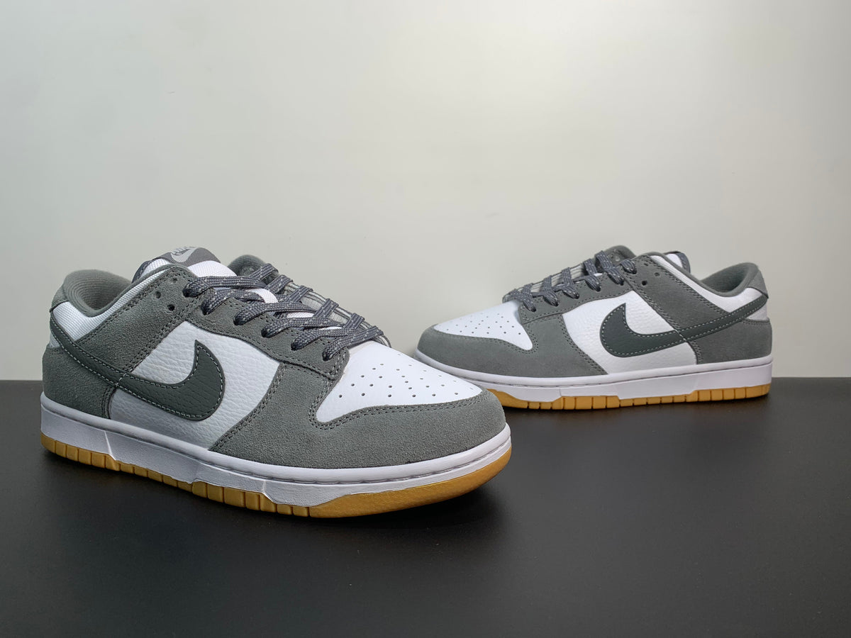 Nike Dunk Low Smoke Grey Gum 3M Swoosh FV0389-100 - View 4