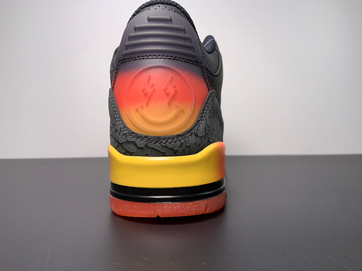 Air Jordan 3 x J Balvin ‘Rio’ FN0344-001 - Angle View 11