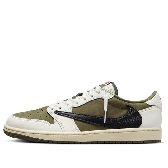 Air Jordan 1 Retro Low OG SP x Travis Scott ‘Reverse Olive’ - Main View