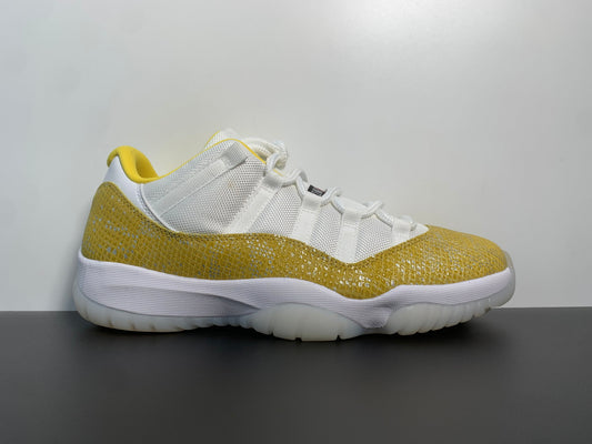 Air Jordan 11 Low WMNS Yellow Snakeskin AH7860-107 - Main View