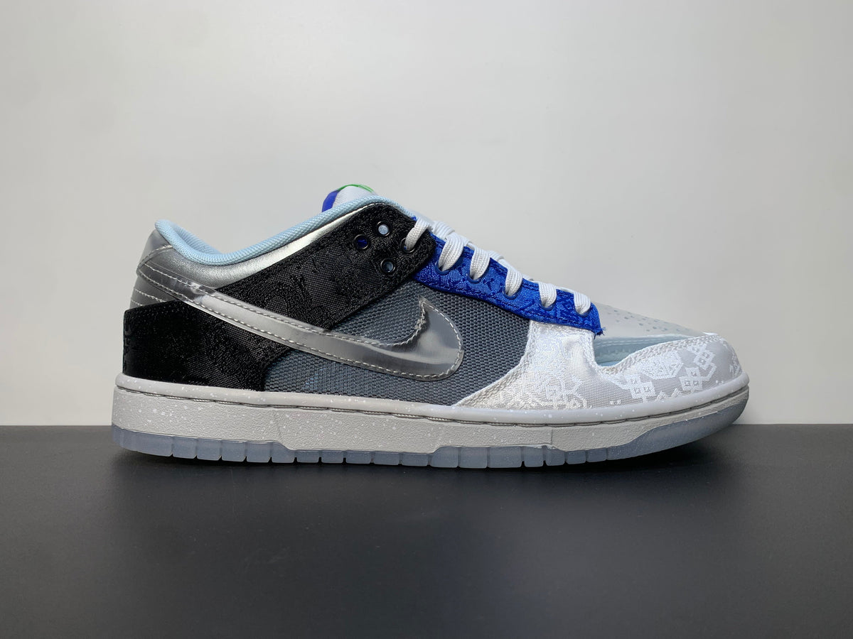 CLOT x Dunk Low SP 'What The' FN6927 999 - View 3