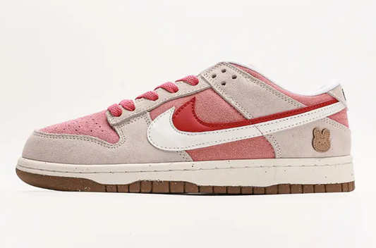 Nike Dunk Low SE '85' Double Swoosh Grey Pink Rabbit DO9457-117 - View 1