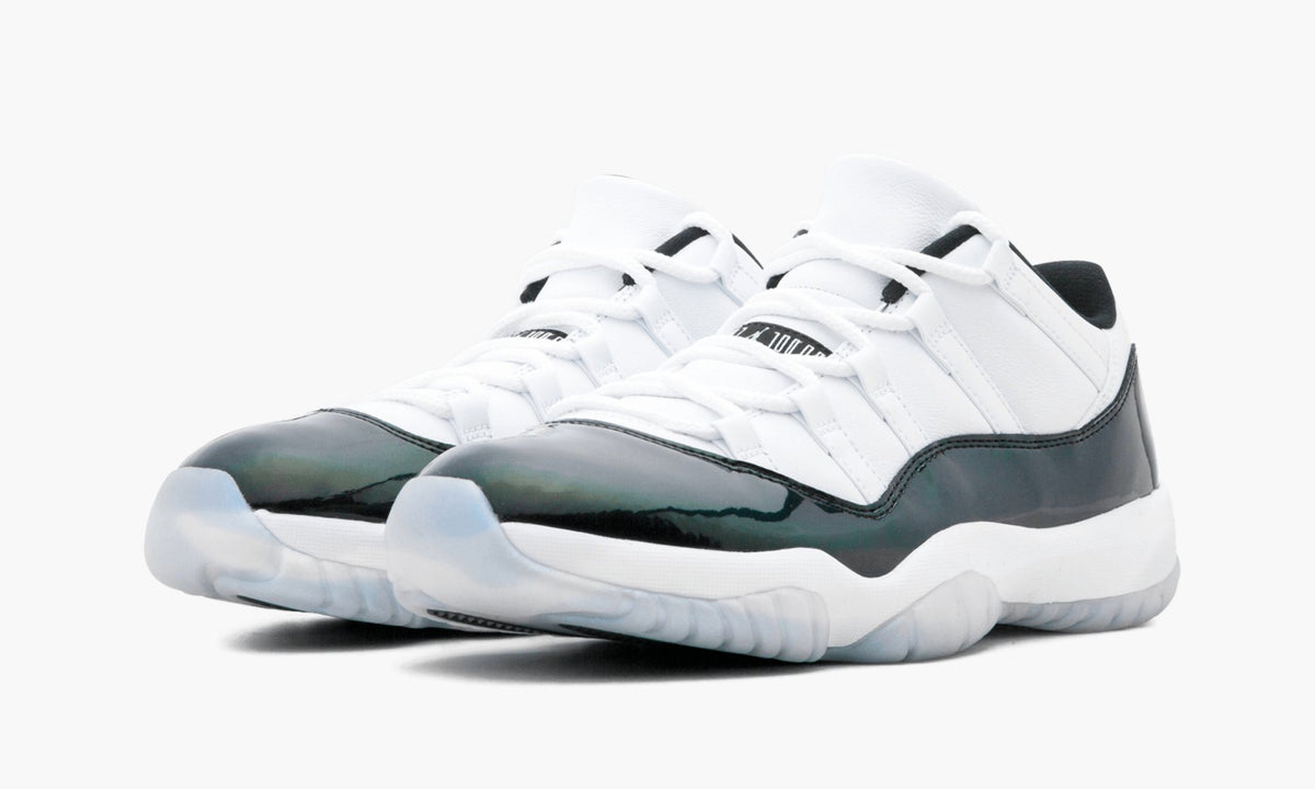 Air Jordan 11 Retro Low "Easter Emerald" - Angle View 3