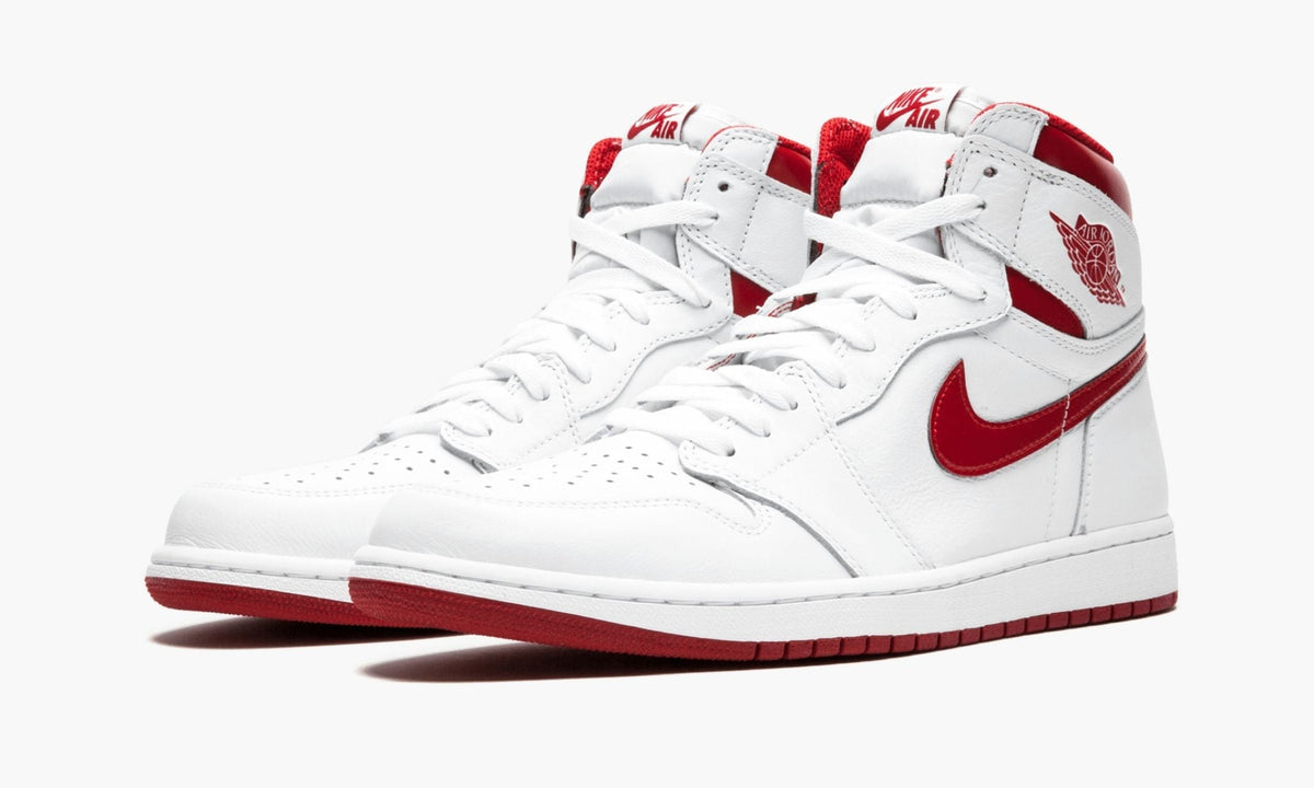 Air Jordan 1 Retro High OG "Metallic Red" - Angle View 3
