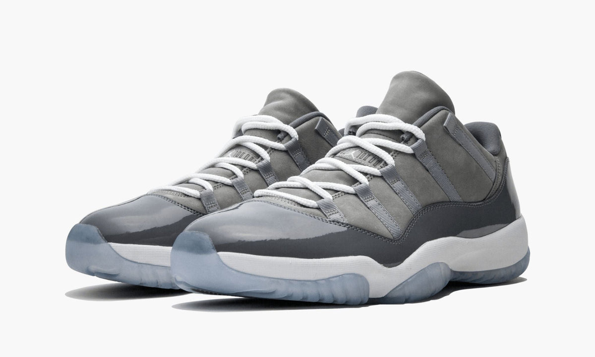 Air Jordan 11 Retro Low "Cool Grey" - Angle View 3