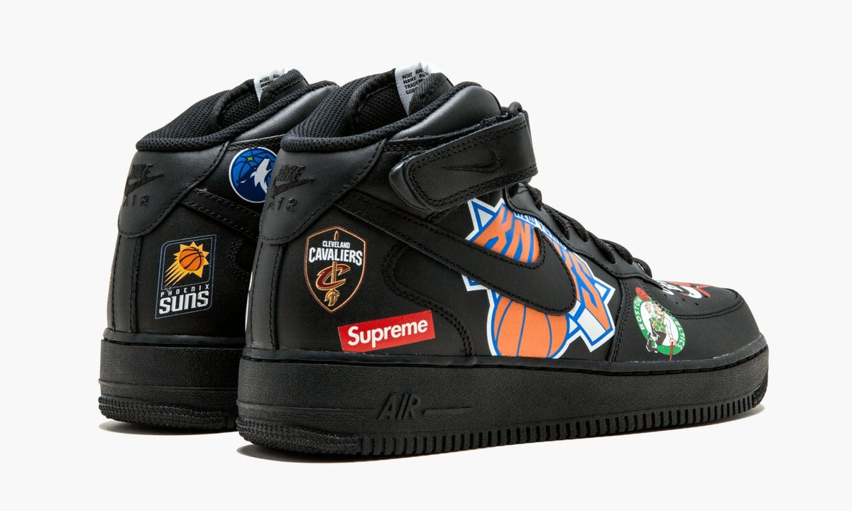 Air Force 1 Mid '07 / Supreme "NBA" - Angle View 4