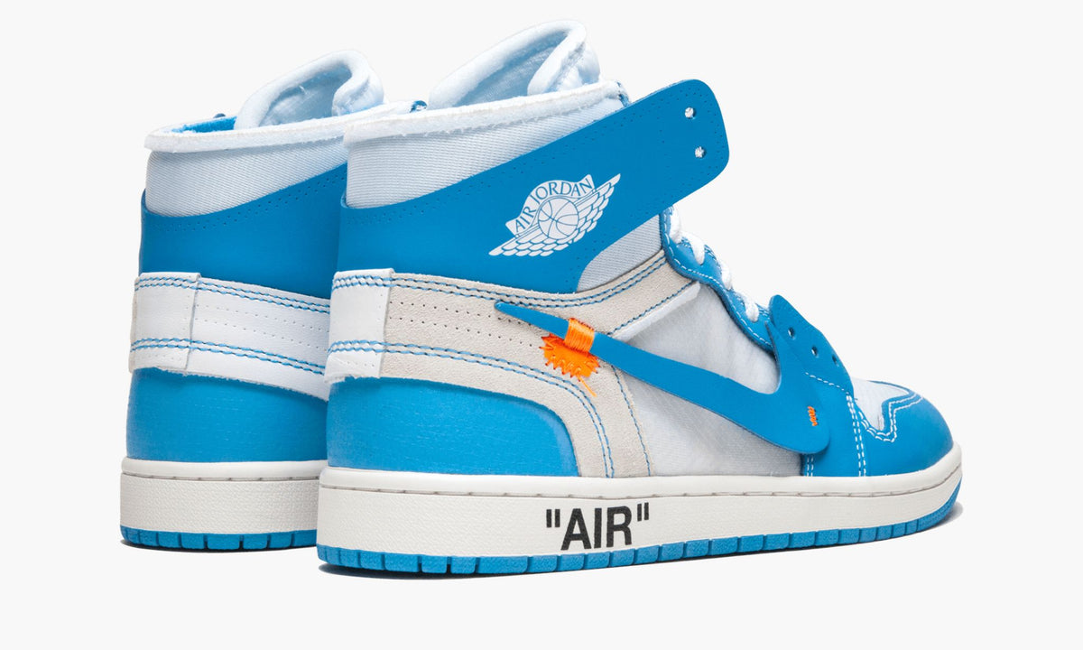 Air Jordan 1 Retro High "Off-White - UNC" - Angle View 4