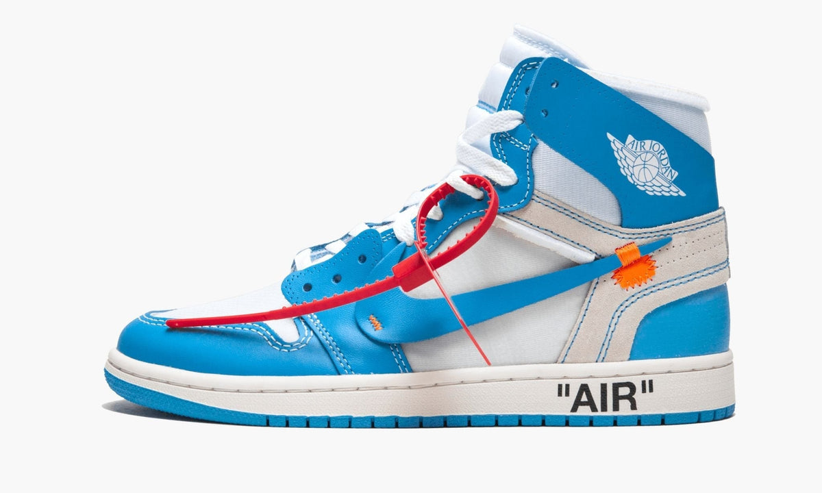 Air Jordan 1 Retro High "Off-White - UNC" - Angle View 2