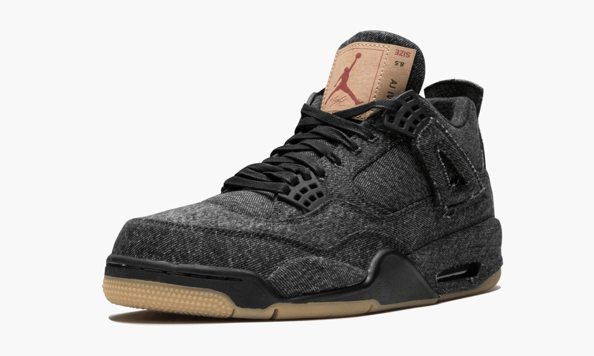 Air Jordan 4 Retro Levis NRG "Black Levis" - Angle View 5
