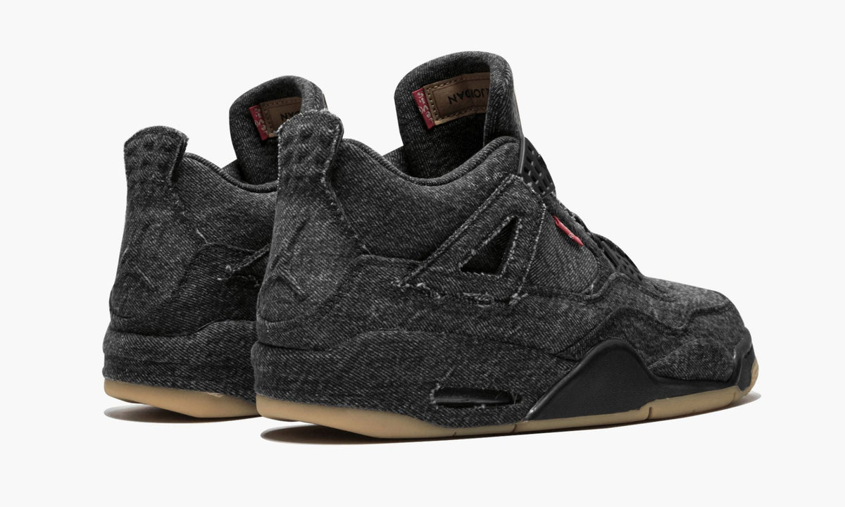 Air Jordan 4 Retro Levis NRG "Black Levis" - Angle View 4