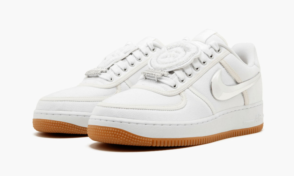 Air Force 1 Low "Travis Scott - White" - Angle View 3