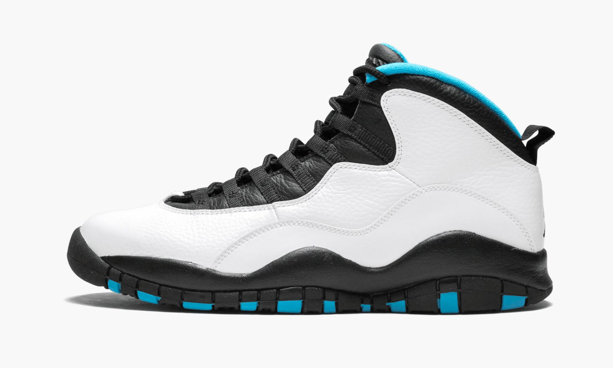 Air Jordan Retro 10 "Powder Blue" - Angle View 2