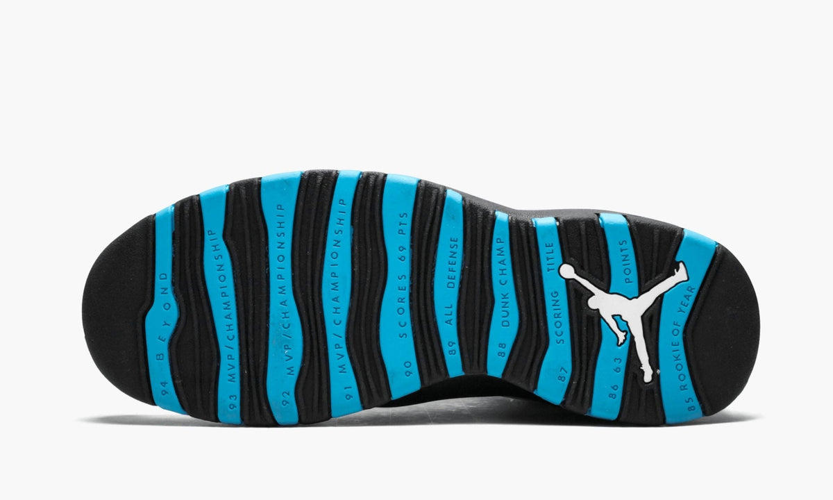 Air Jordan Retro 10 "Powder Blue" - Angle View 6