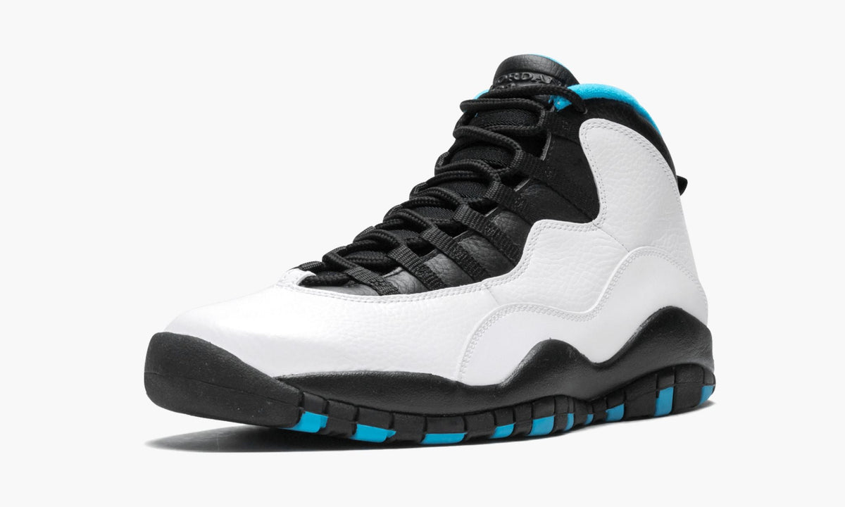 Air Jordan Retro 10 "Powder Blue" - Angle View 5
