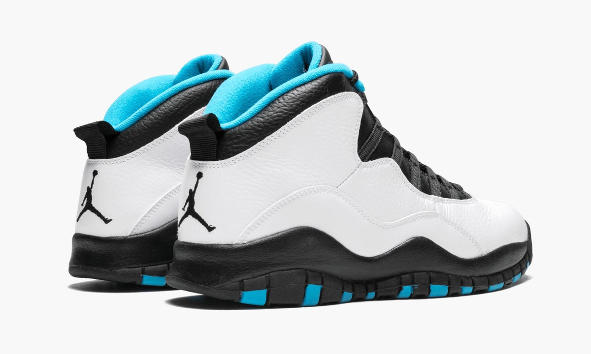 Air Jordan Retro 10 "Powder Blue" - Angle View 4