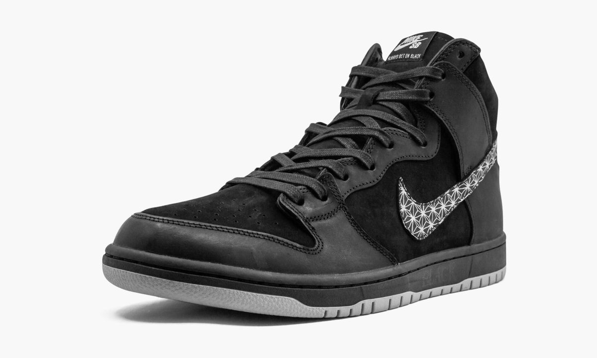 SB Zoom Dunk High Pro Qs "Black Bar" - View 5