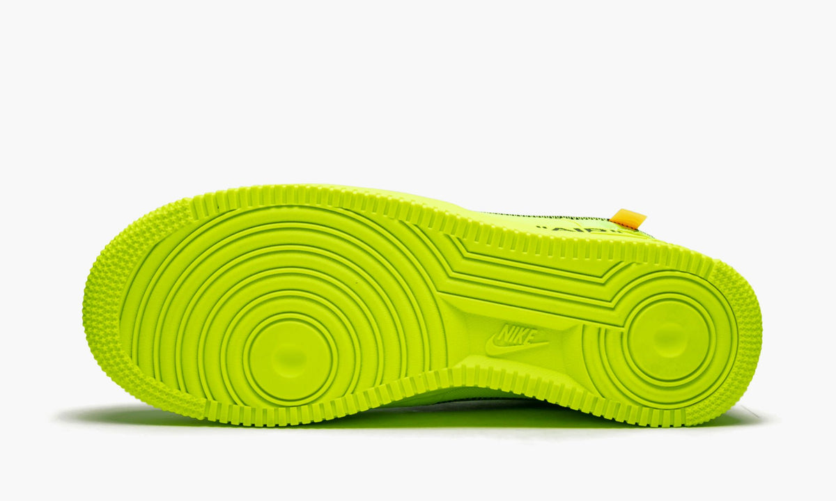 The 10: Nike Air Force 1 Low "Off-White Volt" - Angle View 6