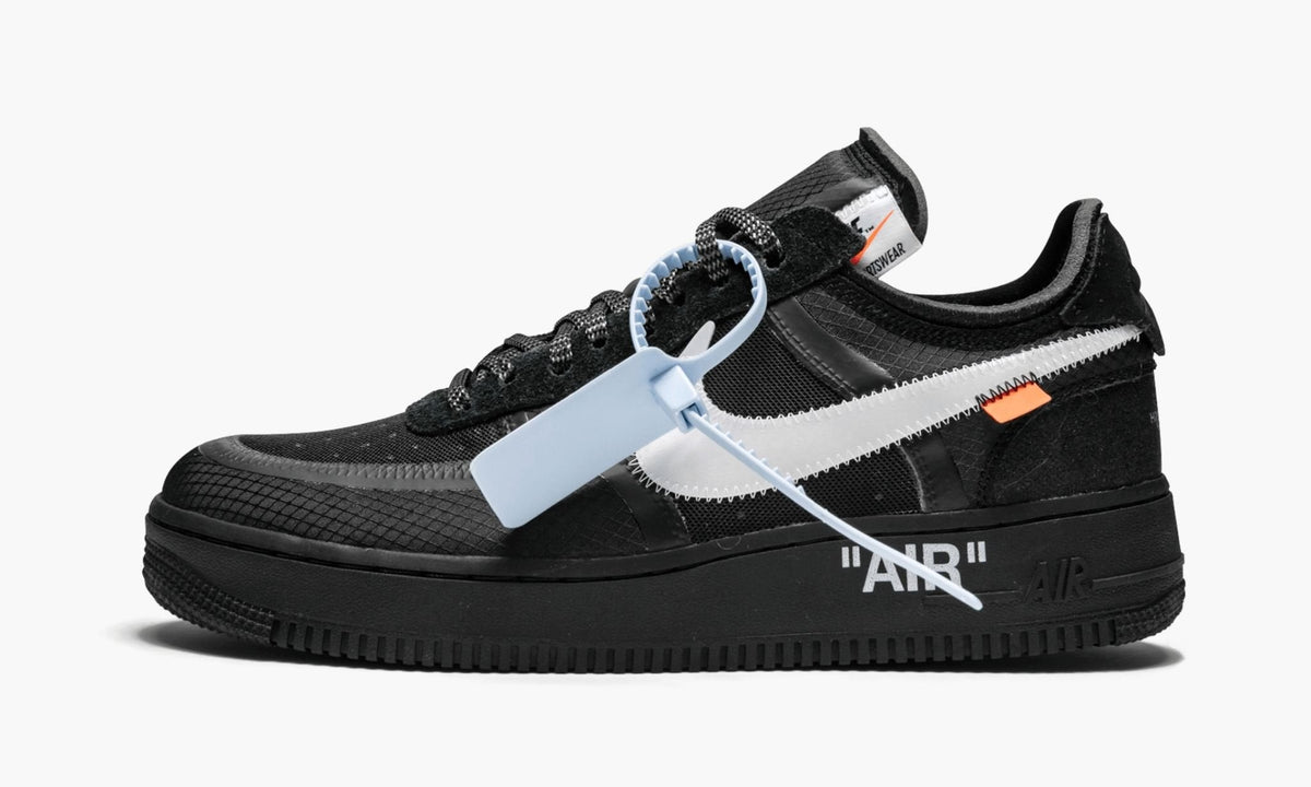 The 10: Nike Air Force 1 Low "Off-White Black" - Angle View 2