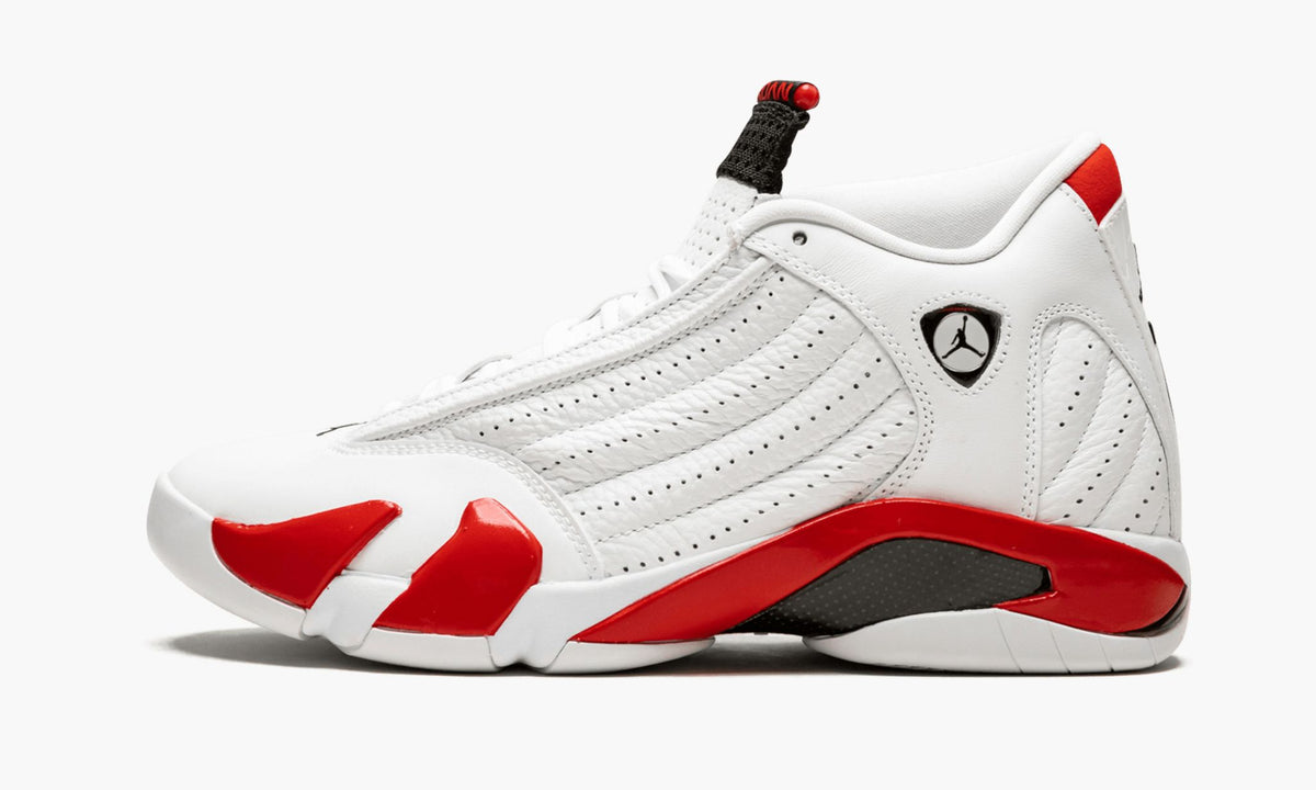 Air Jordan 14 "Candy Cane" - Angle View 2