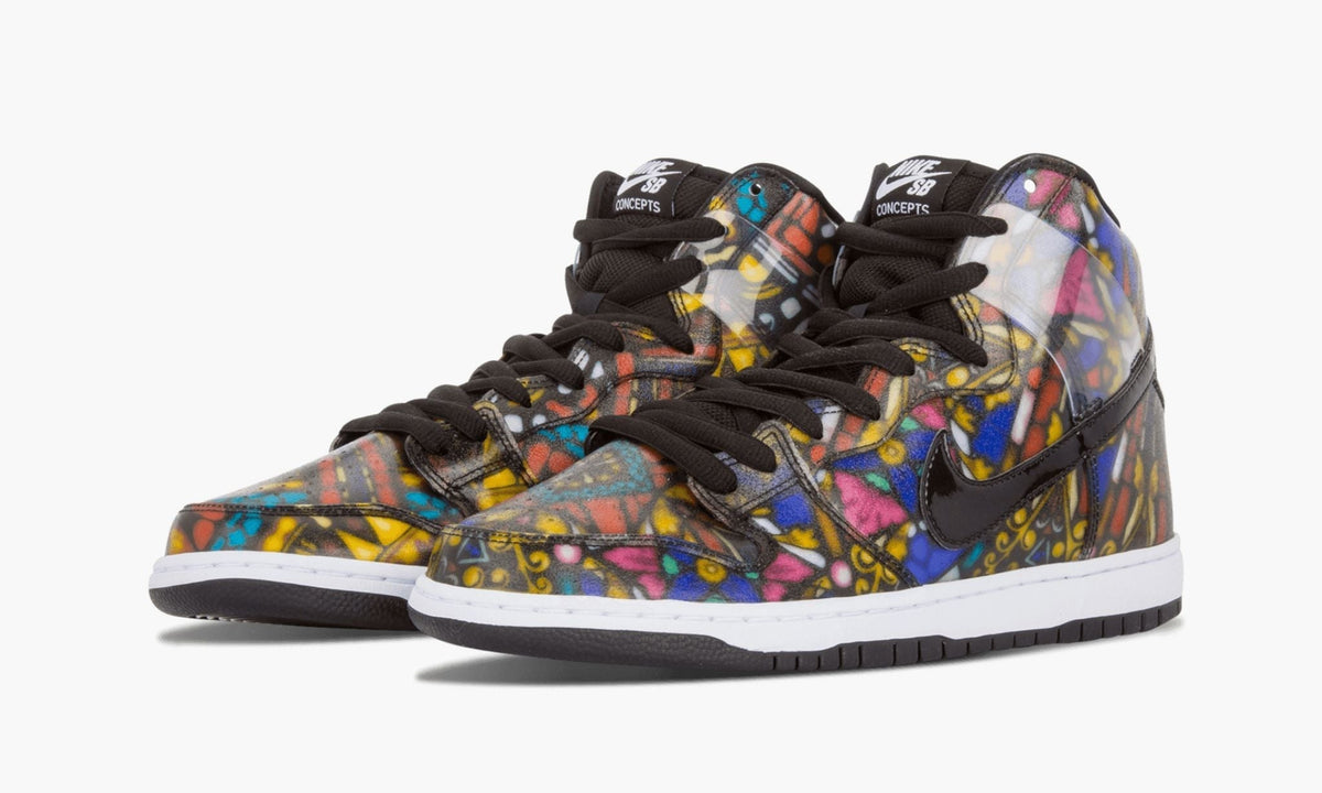 Dunk HI Pro SB "Concepts Stained Glass" - View 6