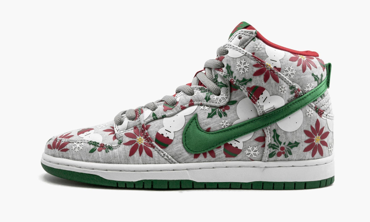 SB Dunk High PRM CNCPTS "Ugly Christmas Sweater" - View 3