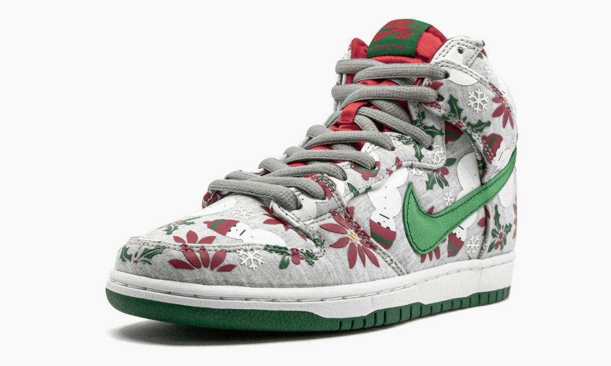 SB Dunk High PRM CNCPTS "Ugly Christmas Sweater" - View 9
