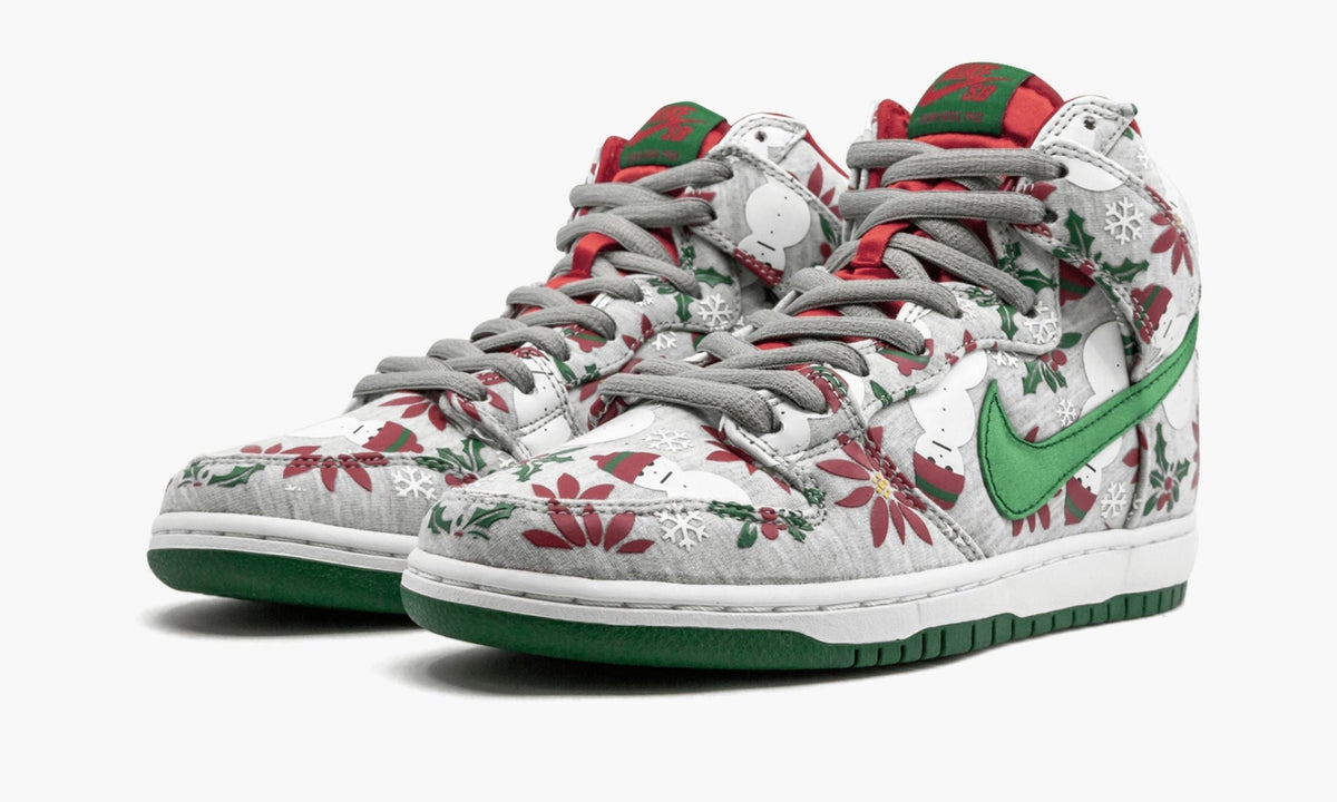 SB Dunk High PRM CNCPTS "Ugly Christmas Sweater" - View 5