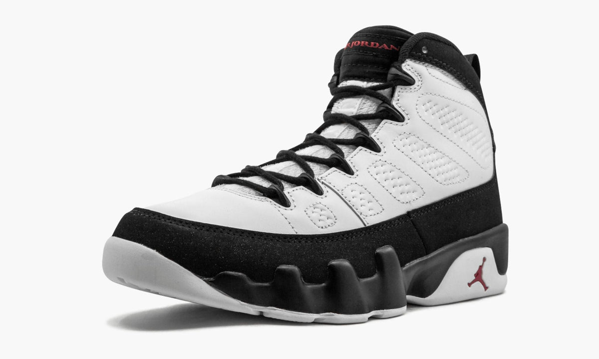 Air Jordan 9 Retro "White Black Red 2016 Release" - Angle View 5