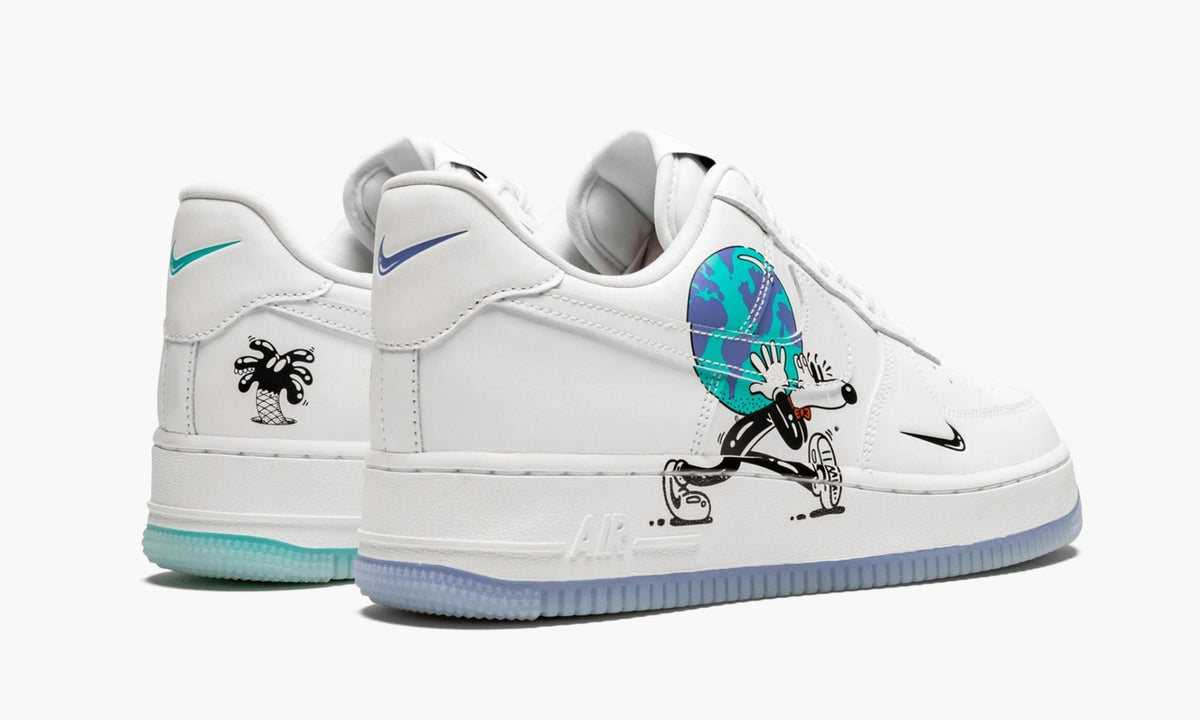 Air Force 1 Flyleather QS "Earth Day" - Angle View 4