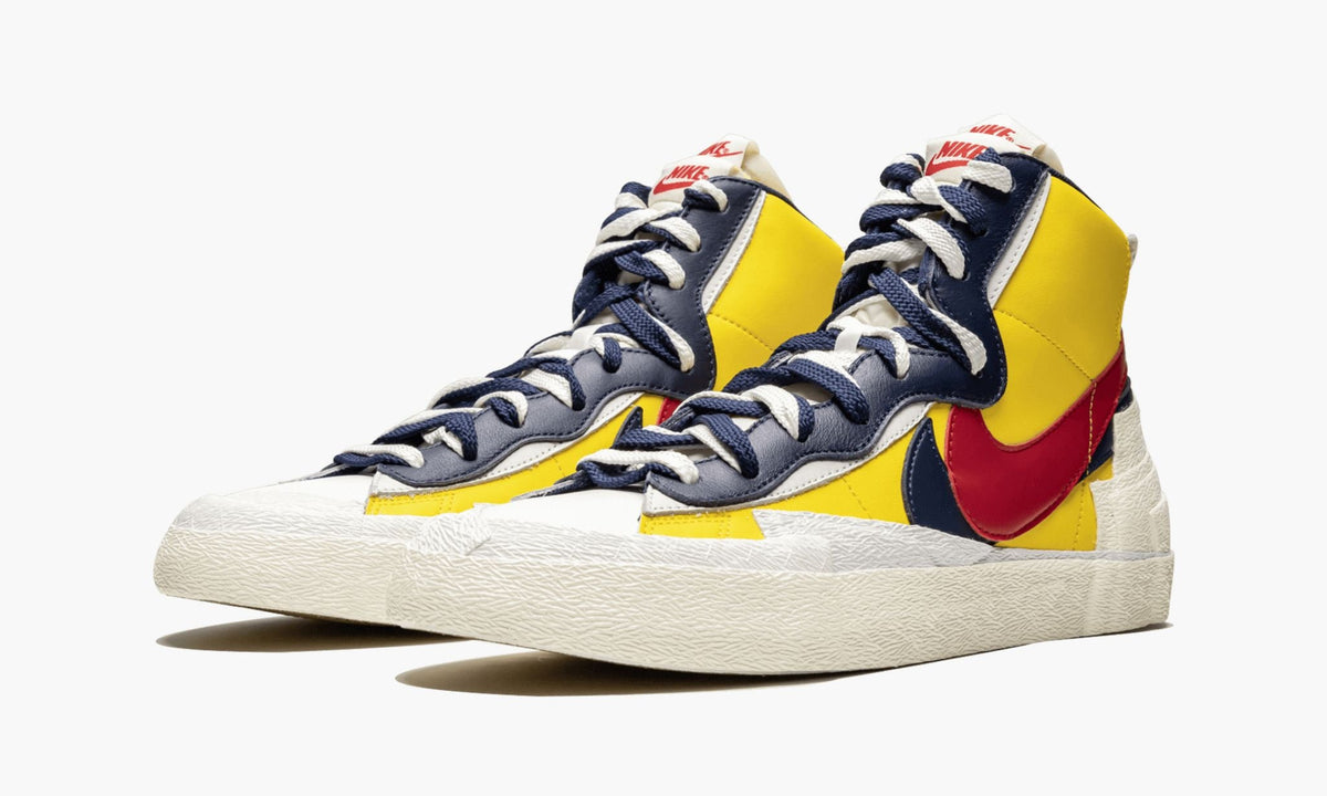 Blazer Mid "Sacai - Varsity Maize" - View 3