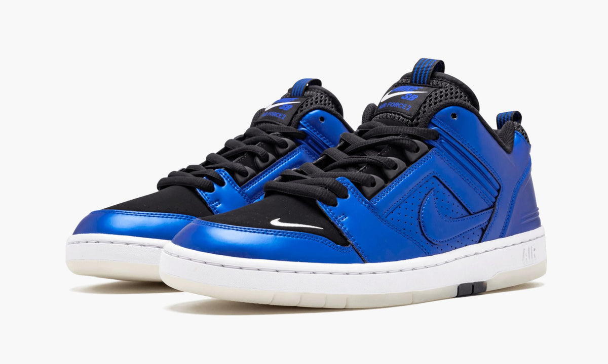 SB Air Force II Low QS "Royal Foamposite" - Angle View 3