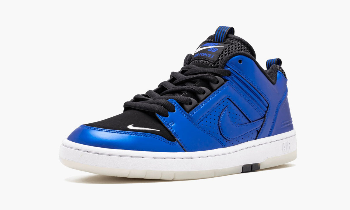 SB Air Force II Low QS "Royal Foamposite" - Angle View 5