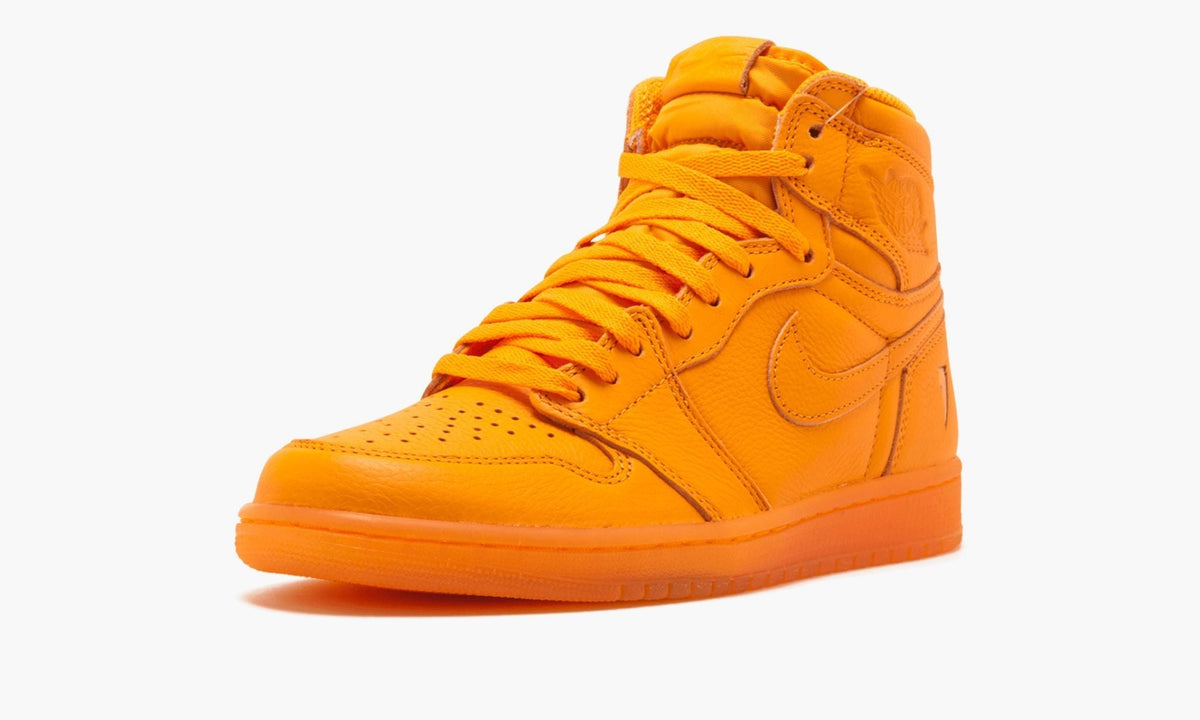 Air Jordan 1 Retro Hi OG G8RD "Gatorade - Orange" - Angle View 5