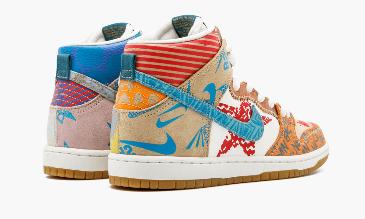 SB Zoom Dunk High PREM "What The Dunk '17" - View 4