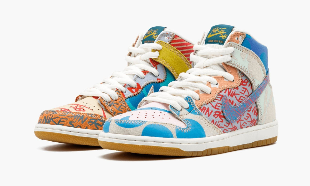 SB Zoom Dunk High PREM "What The Dunk '17" - View 5