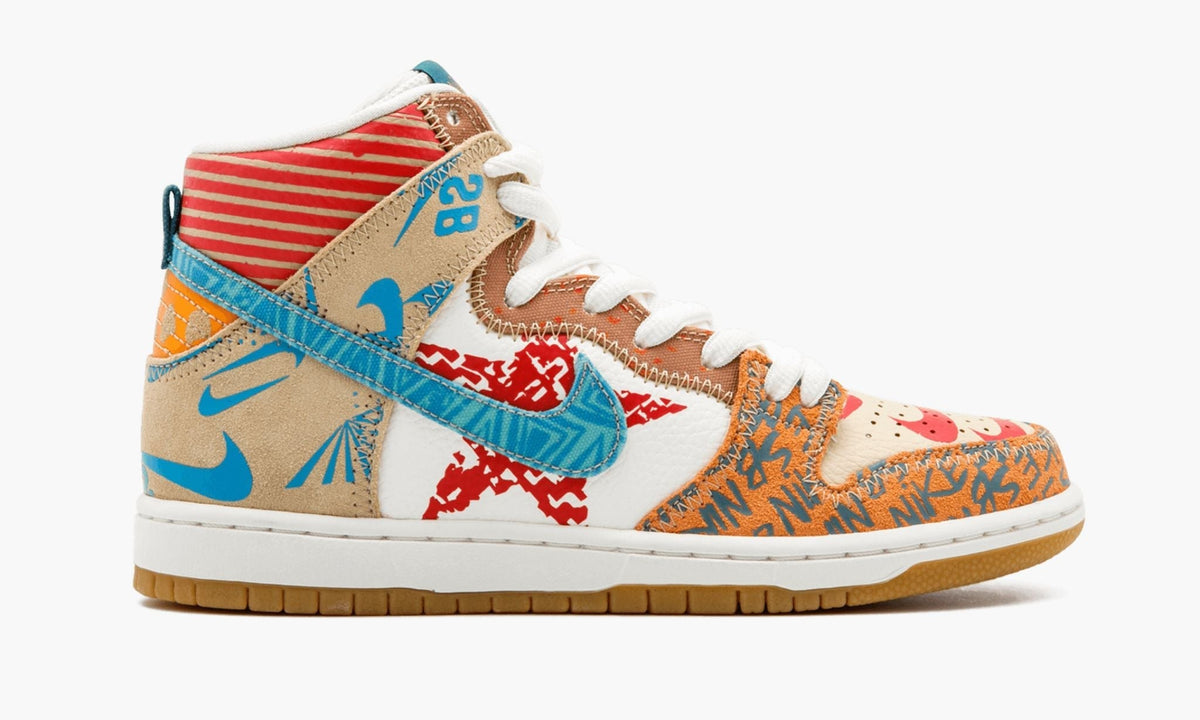 SB Zoom Dunk High PREM "What The Dunk '17" - View 3