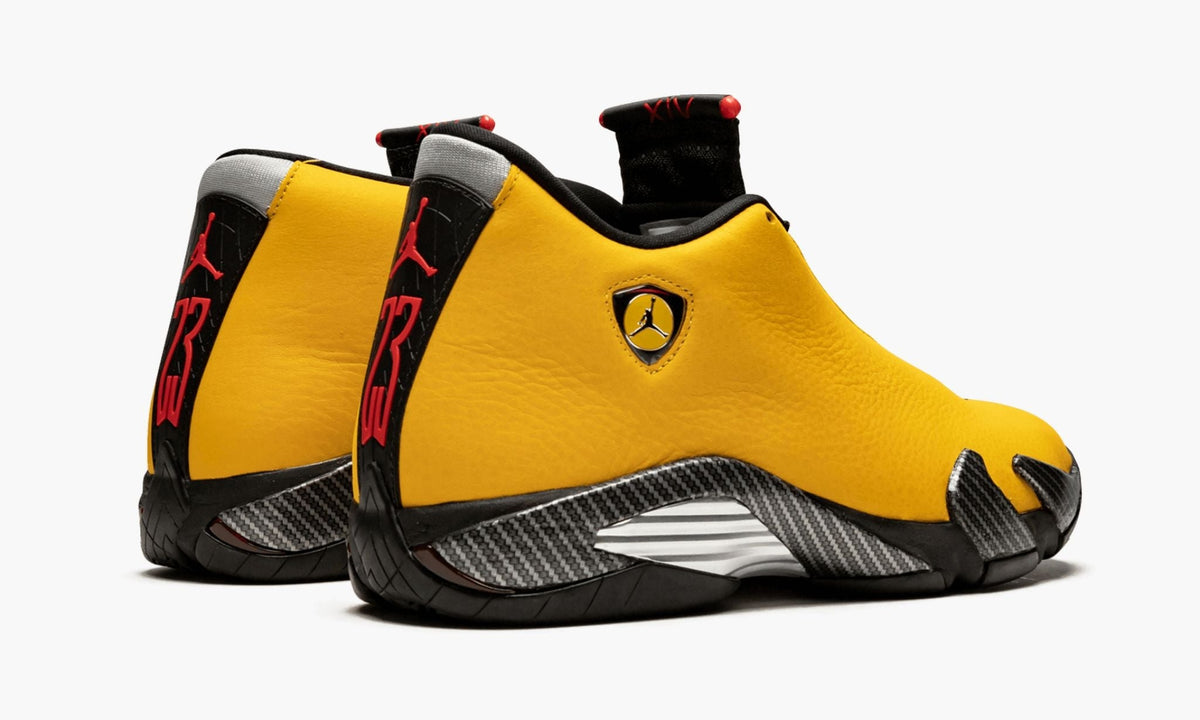 Air Jordan 14 "Yellow Ferrari" - Angle View 4