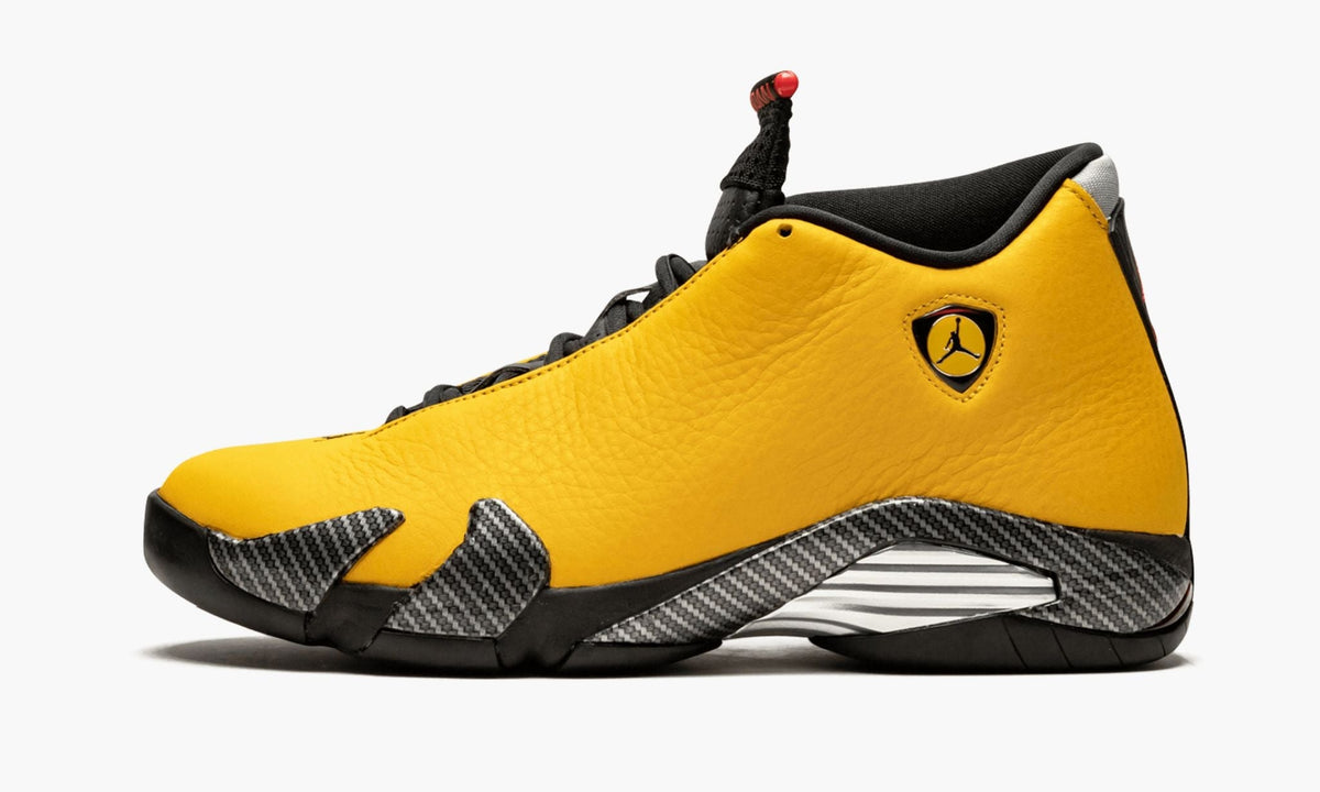 Air Jordan 14 "Yellow Ferrari" - Angle View 2