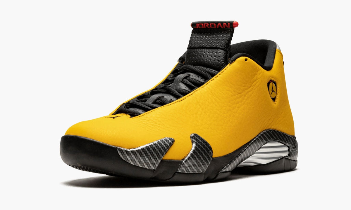 Air Jordan 14 "Yellow Ferrari" - Angle View 5